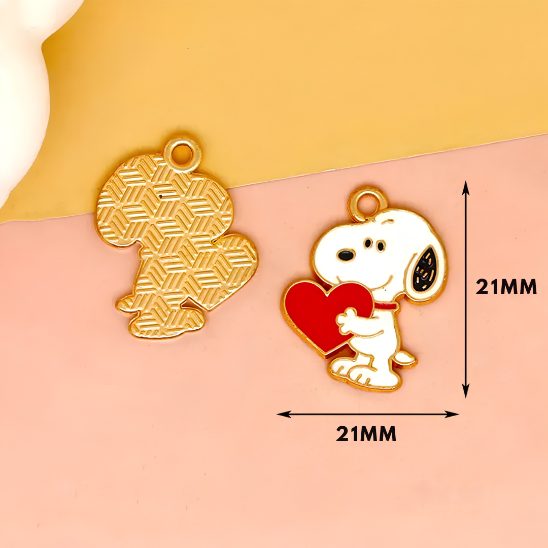 Charm Snooply™ con Corazón
