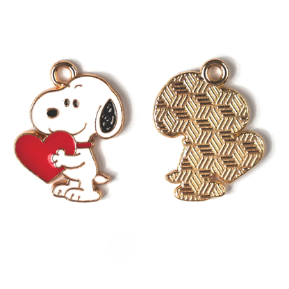 Charm Snooply™ con Corazón