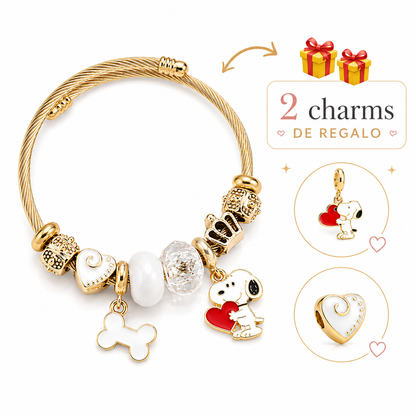 Charm Snooply™ con Corazón